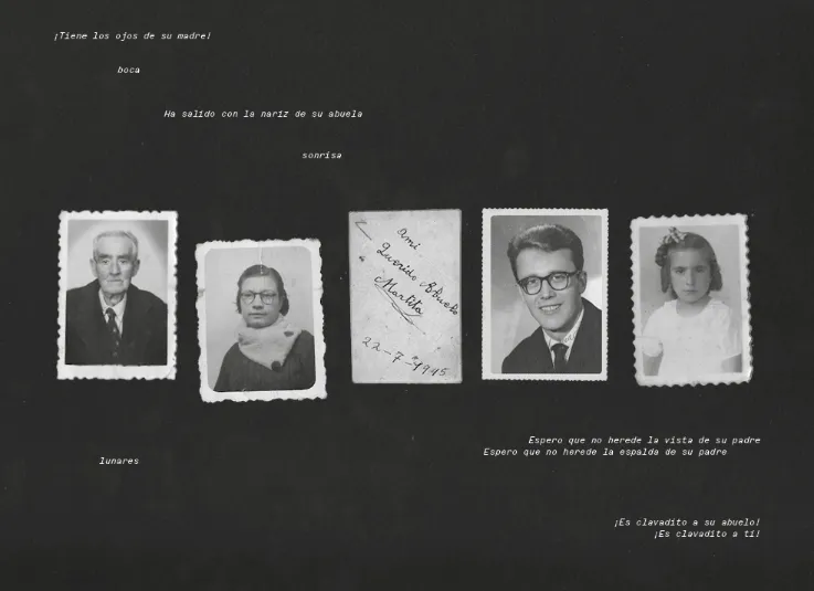 Page of the book 'La herencia'